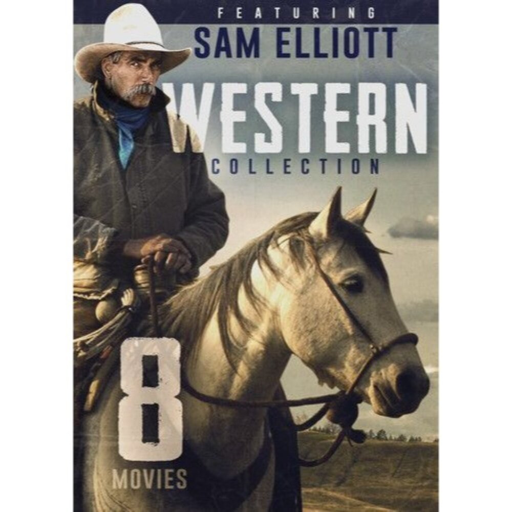 Sam Elliott Western Collection - 8 Movies DVD Classic Westerns Action Drama
